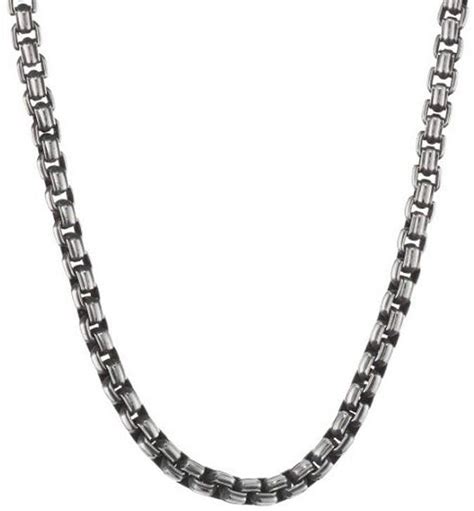 stainless steel 22 inch solid box chain necklace|Amazon.com: 22 Inch Box Chain.